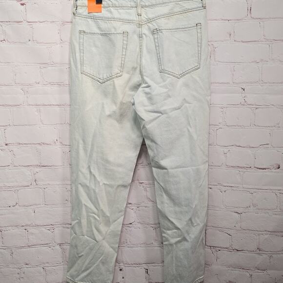 Nature Denim Kyler Mom Jeans Distressed Light Wash Womens Size 9 NWT - Picture 7 of 14